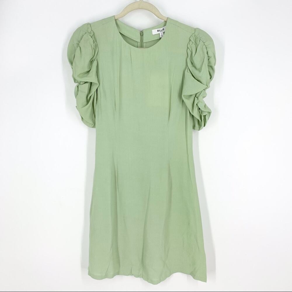 Billie the Label Helena Mini Dress Women’s Size 2 Sage‎ Green NWT